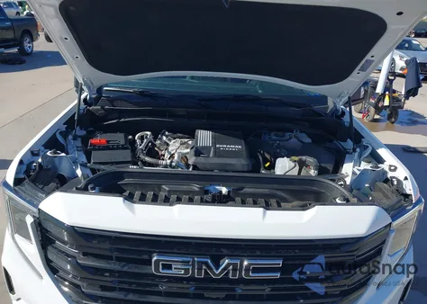 2025 GMC Sierra 1500 4Wd Short Box Elevation With 3Sb from USA, damaged, VIN 1GTUUCE82SZ339783